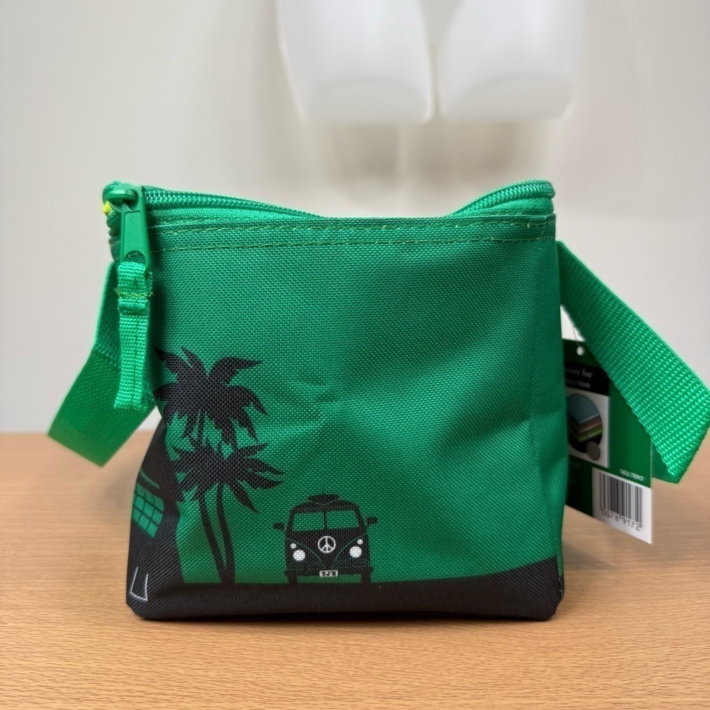 New Limited Edition Green Trader Joe’s Mini Insulated Tote Bag - Picture 2 of 7
